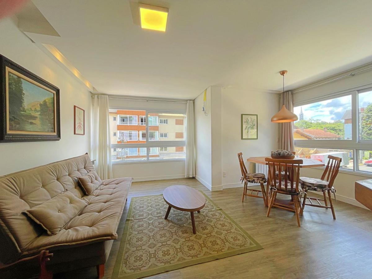 Apartament No Coracao De Gramado, A 350M Da Rua Coberta! Zewnętrze zdjęcie