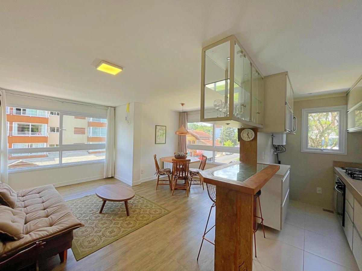 Apartament No Coracao De Gramado, A 350M Da Rua Coberta! Zewnętrze zdjęcie