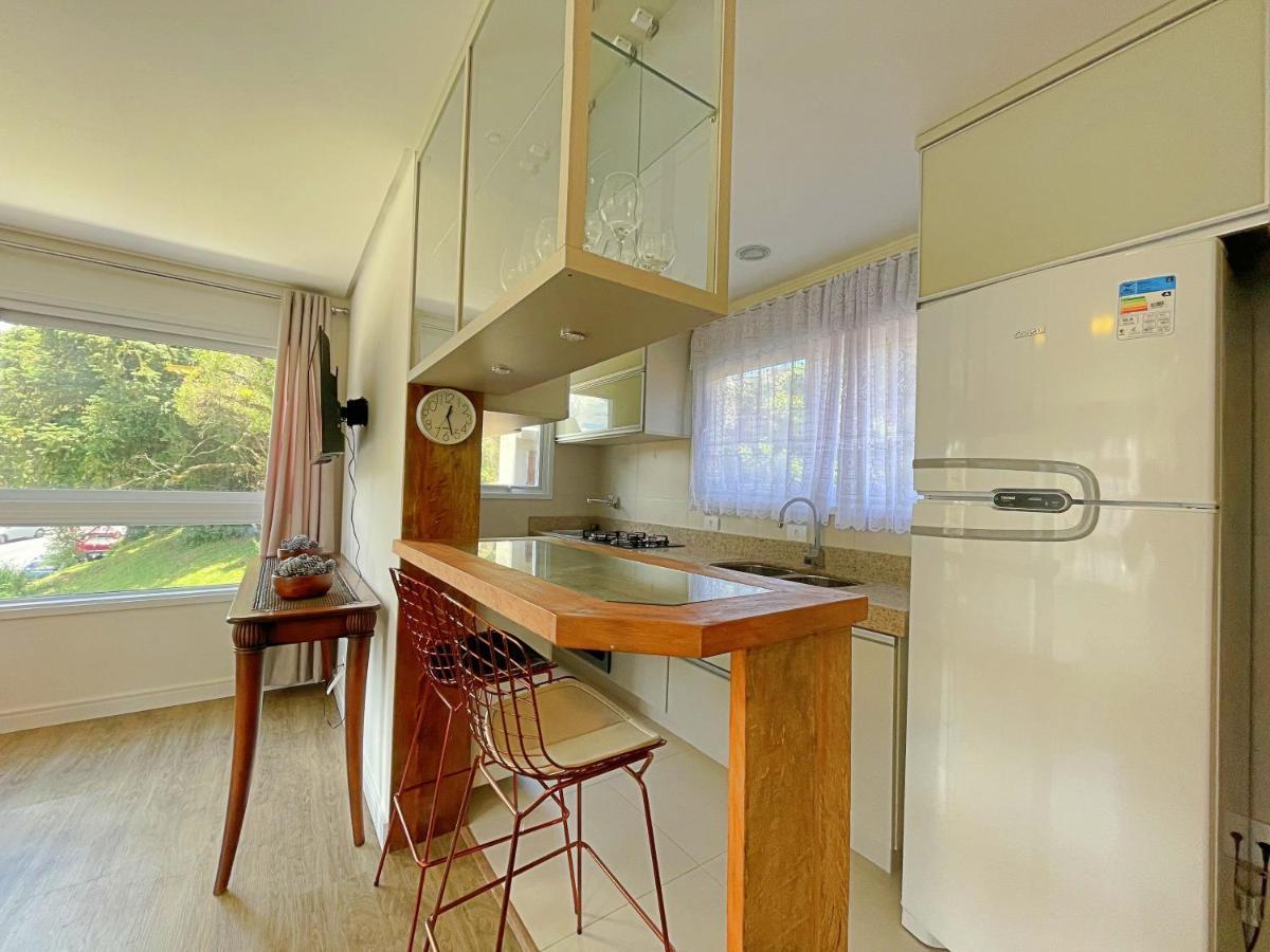 Apartament No Coracao De Gramado, A 350M Da Rua Coberta! Zewnętrze zdjęcie