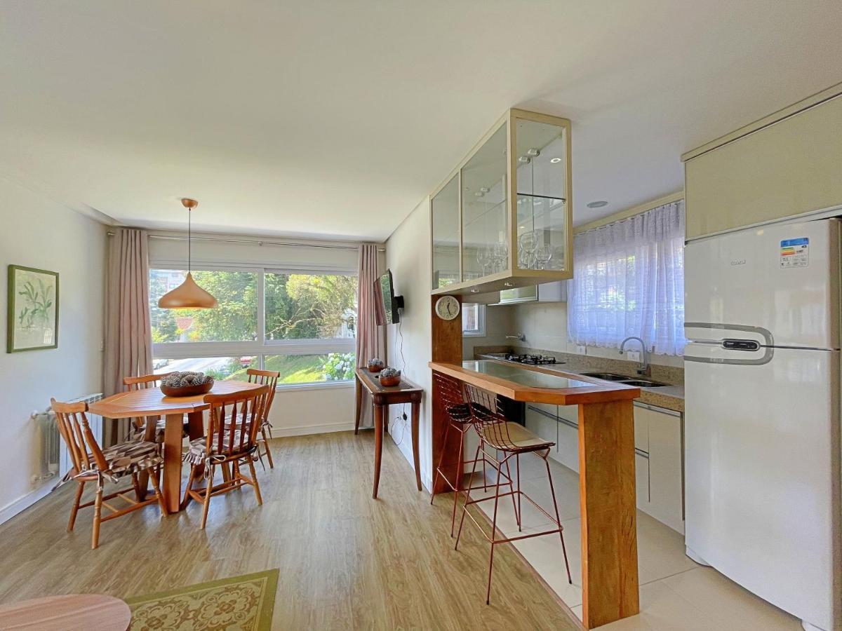 Apartament No Coracao De Gramado, A 350M Da Rua Coberta! Zewnętrze zdjęcie
